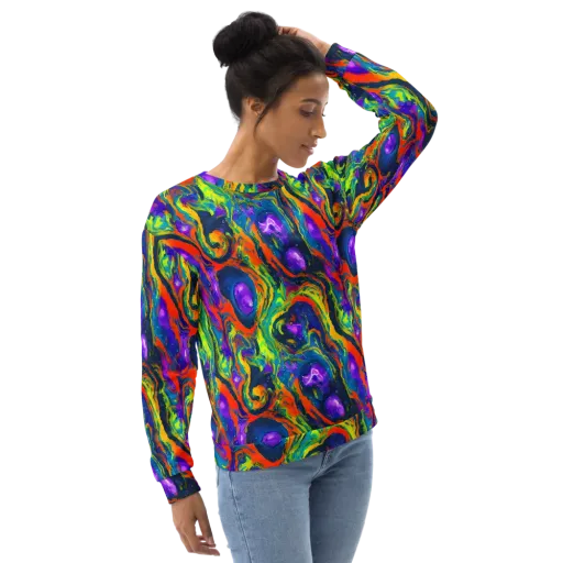 Infinite Color on a Sweatshirt