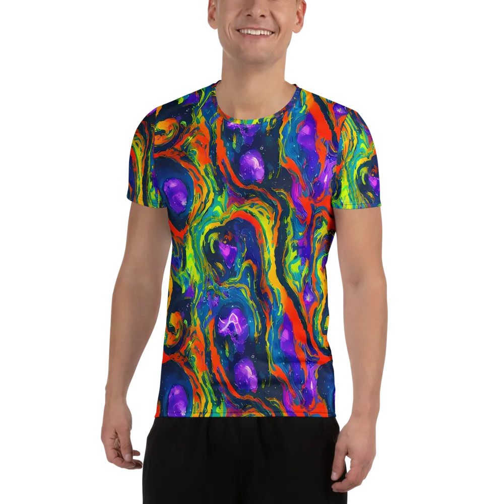 Infinite Color on Men's Athletic T-Shirt — Front