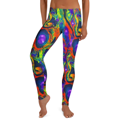 Infinite Color on a Leggings
