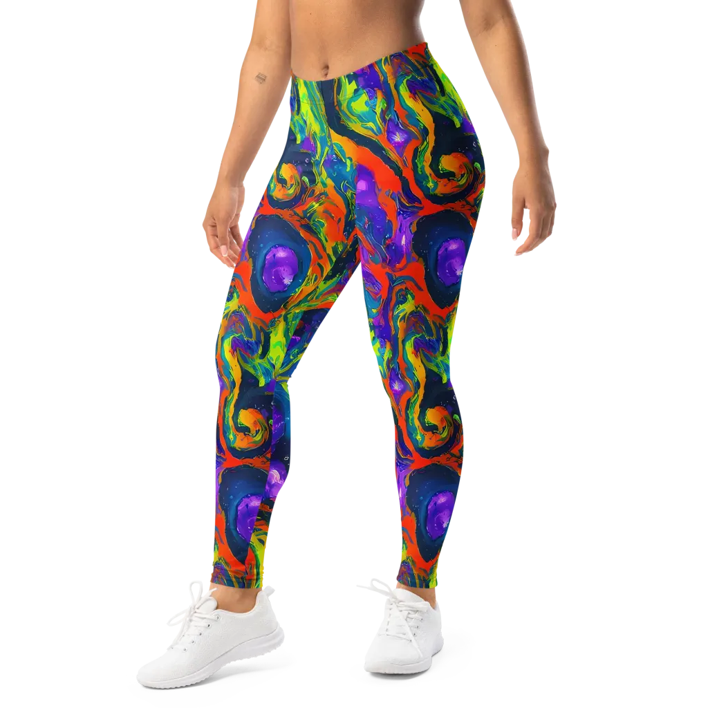 Infinite Color on Leggings — Left Front