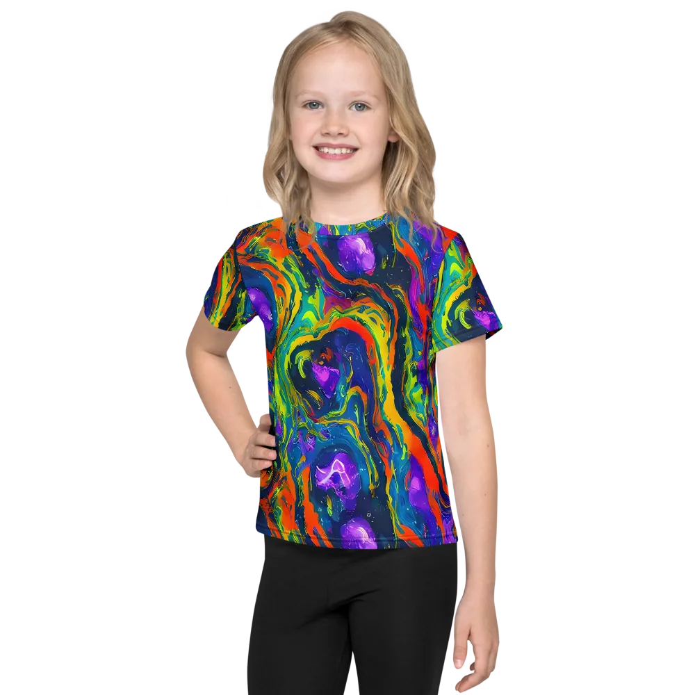 Infinite Color on Kids Crew Neck T-Shirt — Front