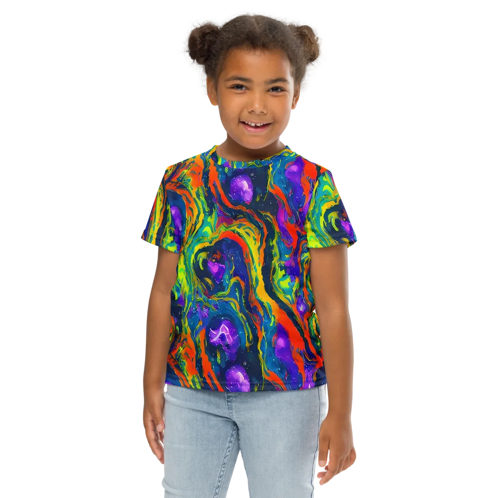 Infinite Color on Kids Crew Neck T-Shirt — Front