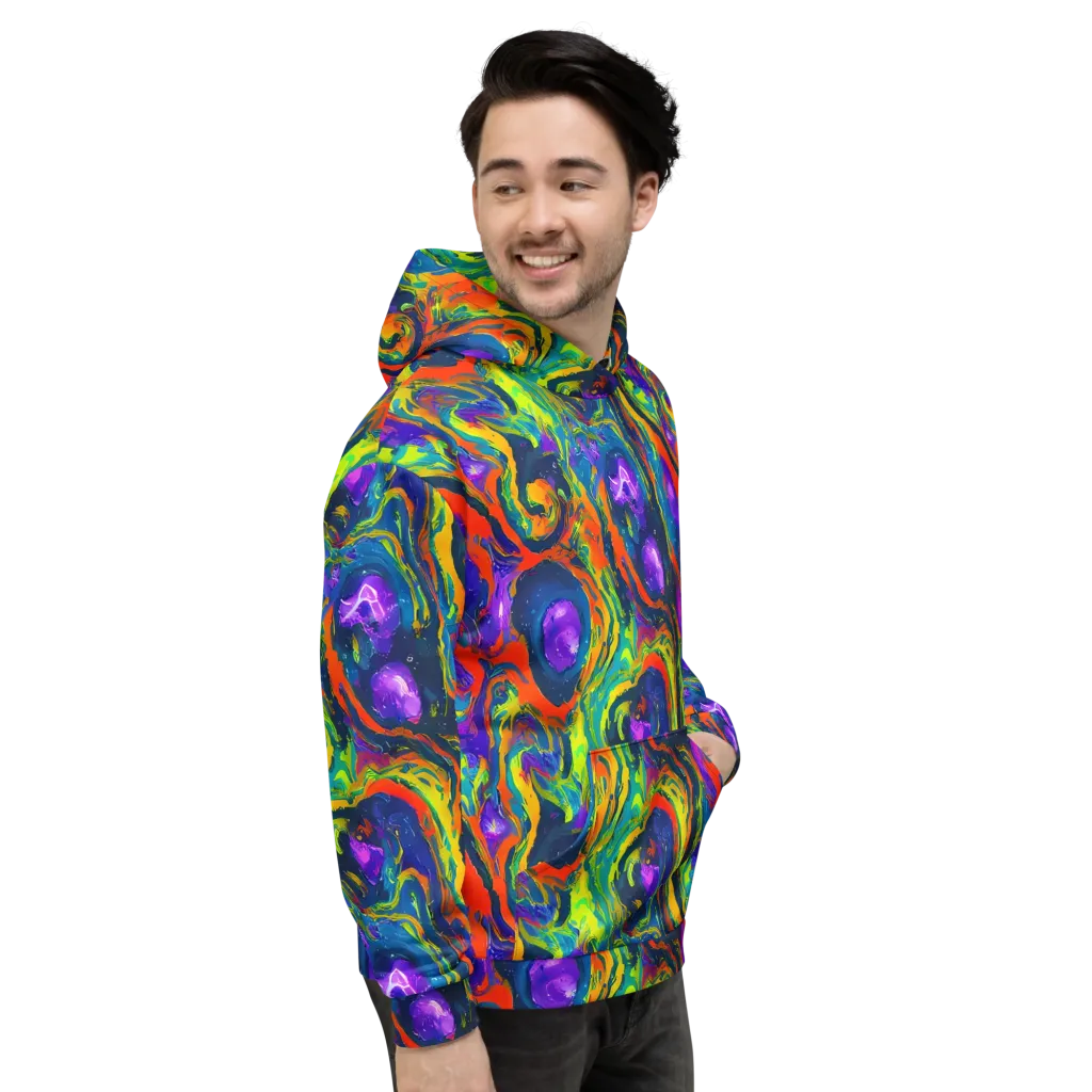 Infinite Color on Hoodie — Right