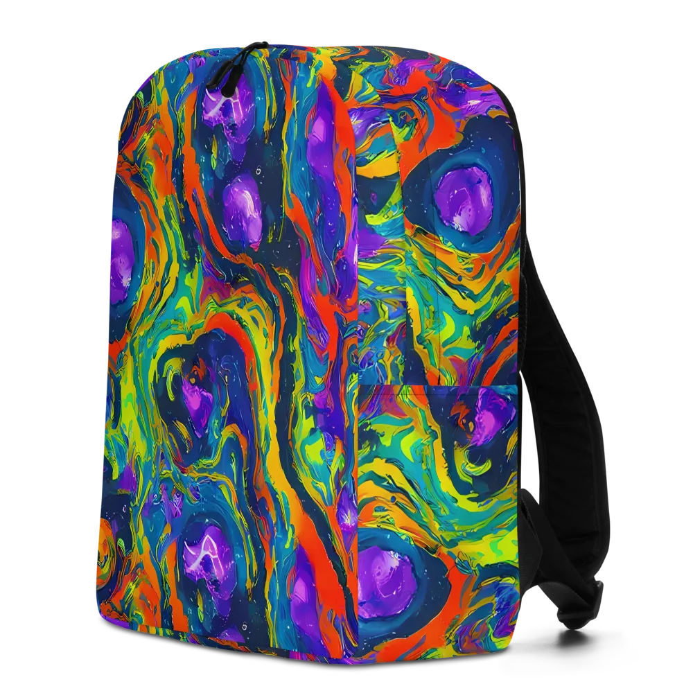 Infinite Color on Minimalist Backpack — Left