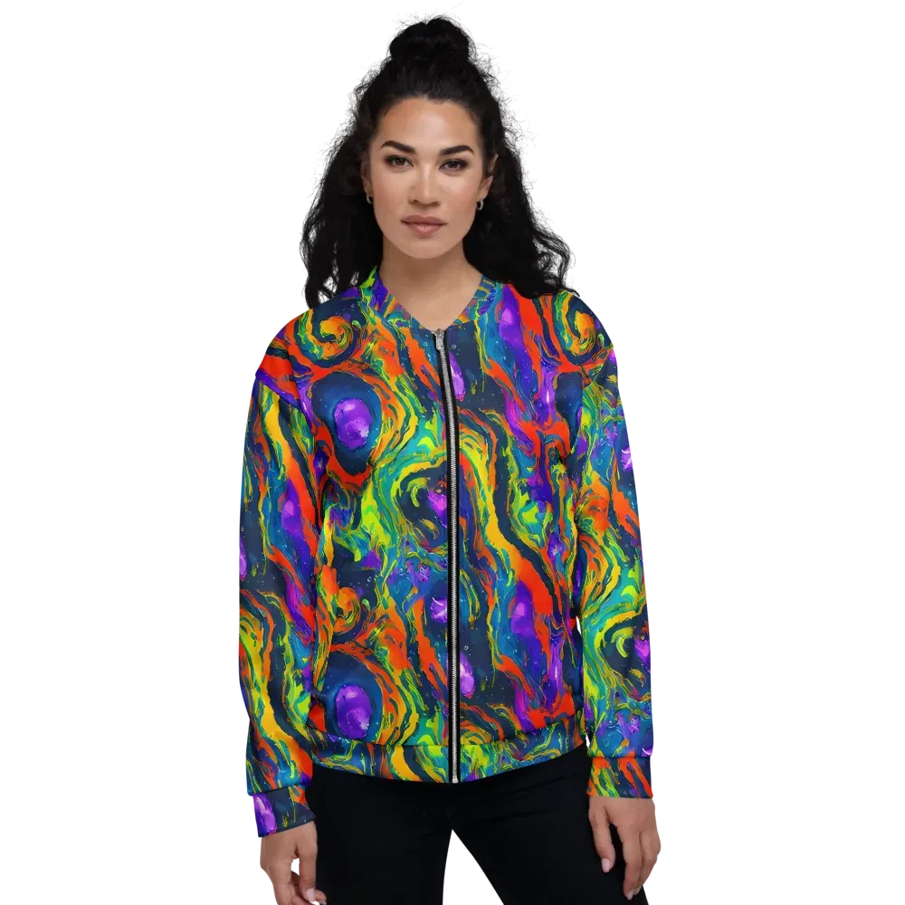 Infinite Color on Bomber Jacket — Front