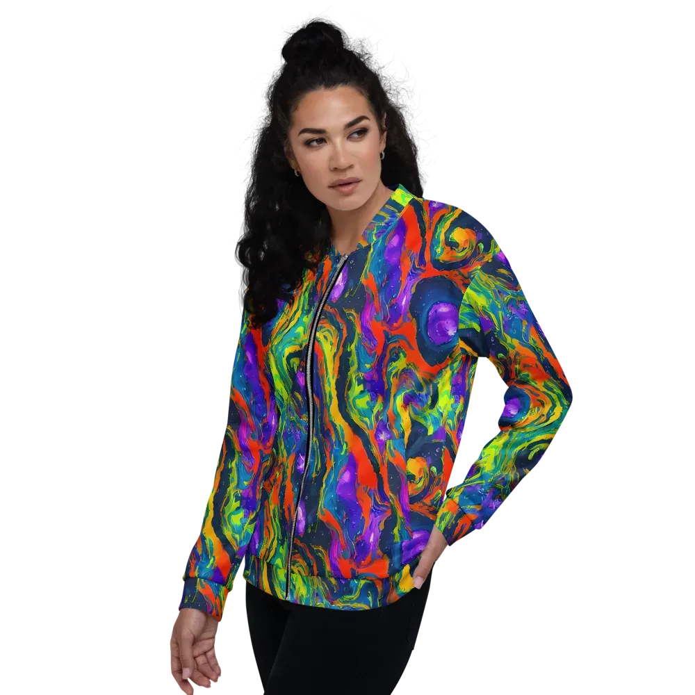 Infinite Color on Bomber Jacket — Left