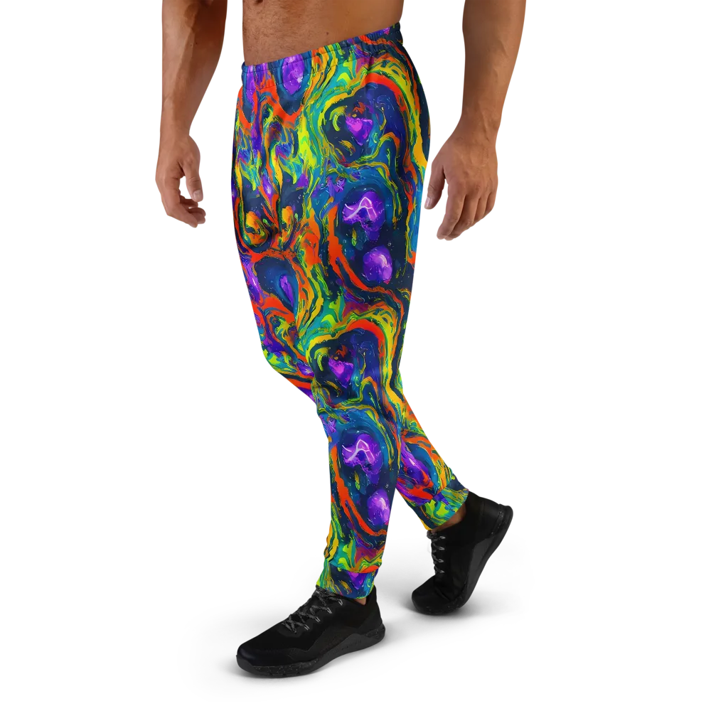 Infinite Color on Men's Joggers — Left