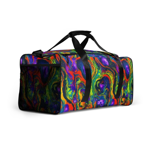 Infinite Color on a Duffle Bag