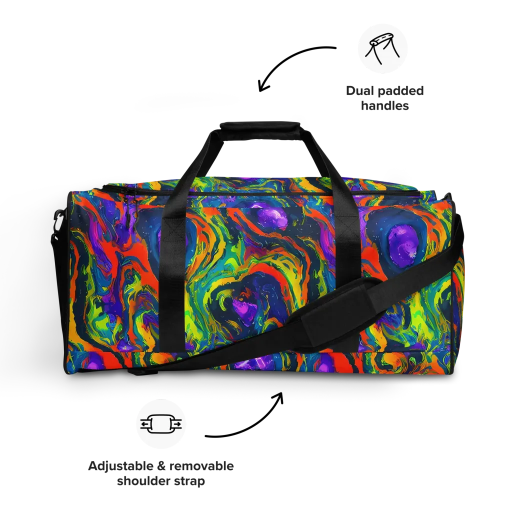 Infinite Color on Duffle Bag — Front
