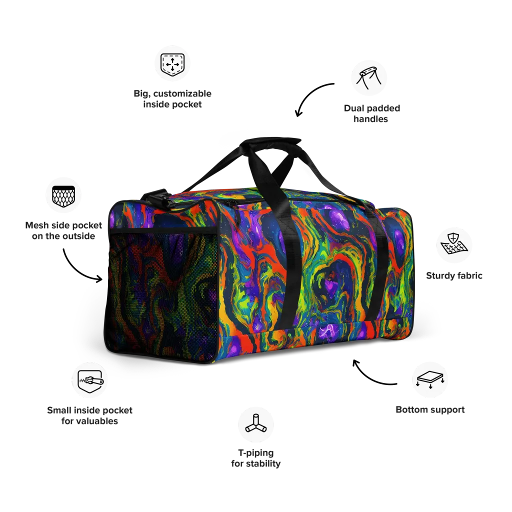 Infinite Color on Duffle Bag — Right Front