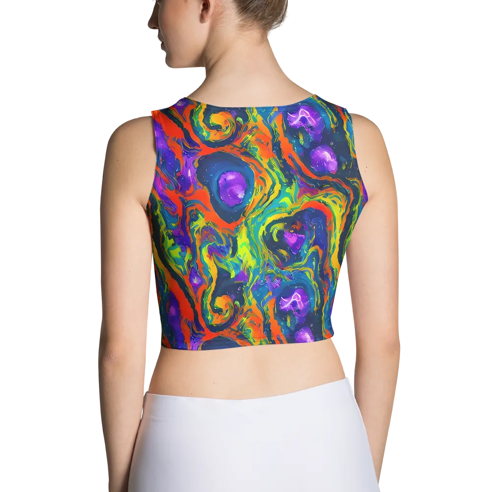 Infinite Color on Crop Top — Back