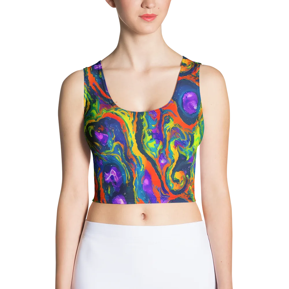 Infinite Color on Crop Top — Front