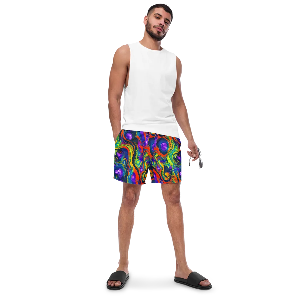 Infinite Color on Swim Trunks — Front