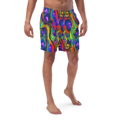 Infinite Color on a Swim Trunks
