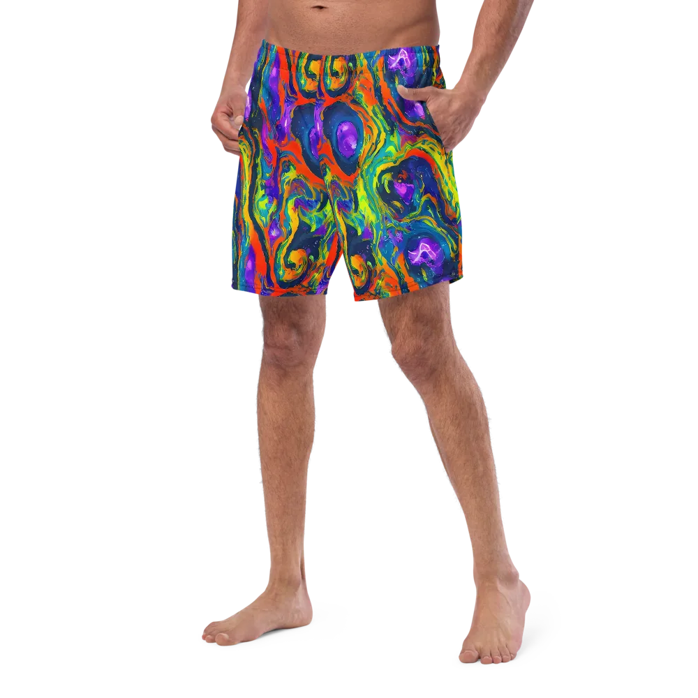 Infinite Color on Swim Trunks — Left Front
