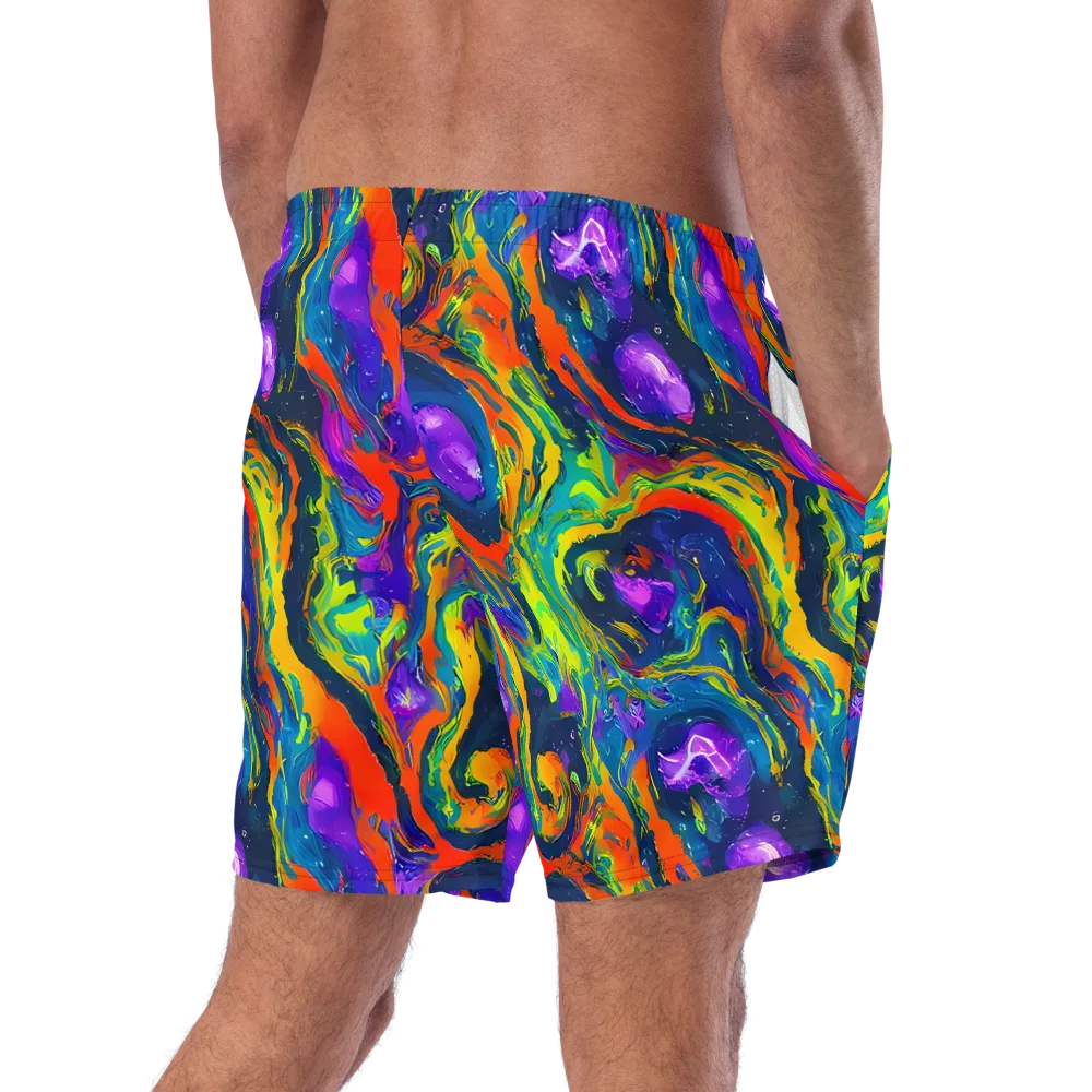 Infinite Color on Swim Trunks — Right Back
