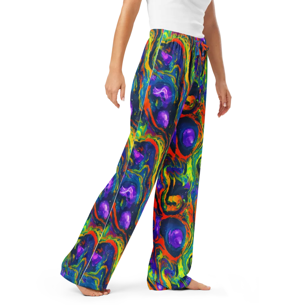 Infinite Color on Women's Pajama Pants — Right Front