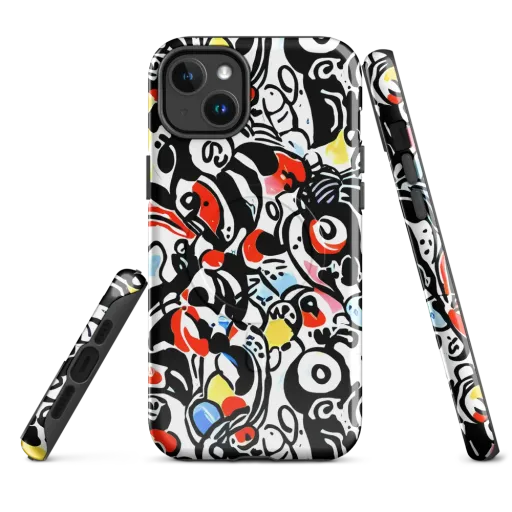 Electric Doodle on a MagSafe Tough Case for iPhone®