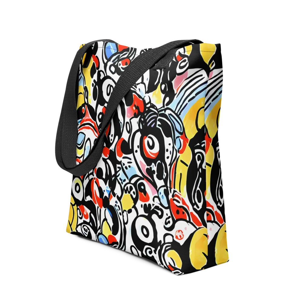 Electric Doodle on Tote Bag — Front
