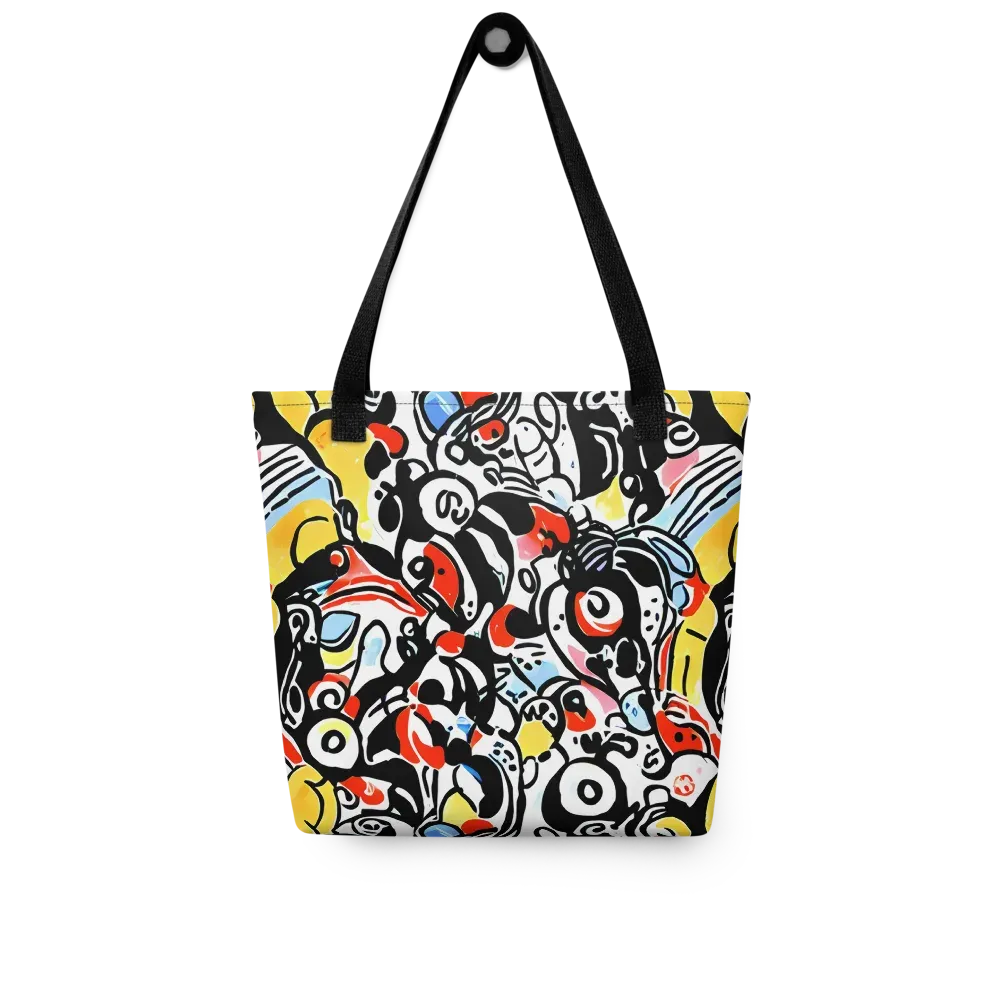 Electric Doodle on Tote Bag — Front
