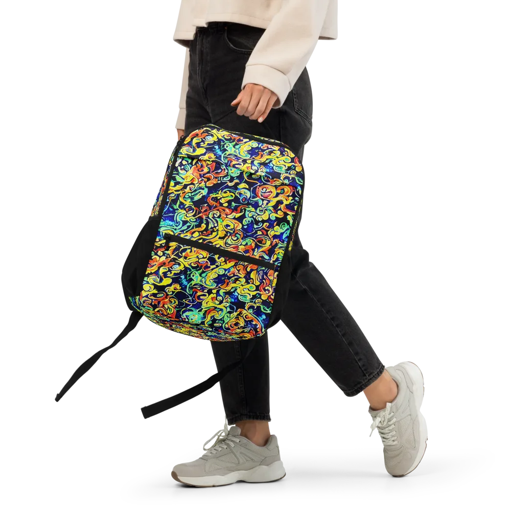 Lucid Tangle on Utility Backpack — Front