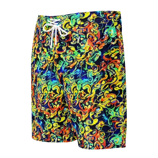 Lucid Tangle on a Men's Board Shorts