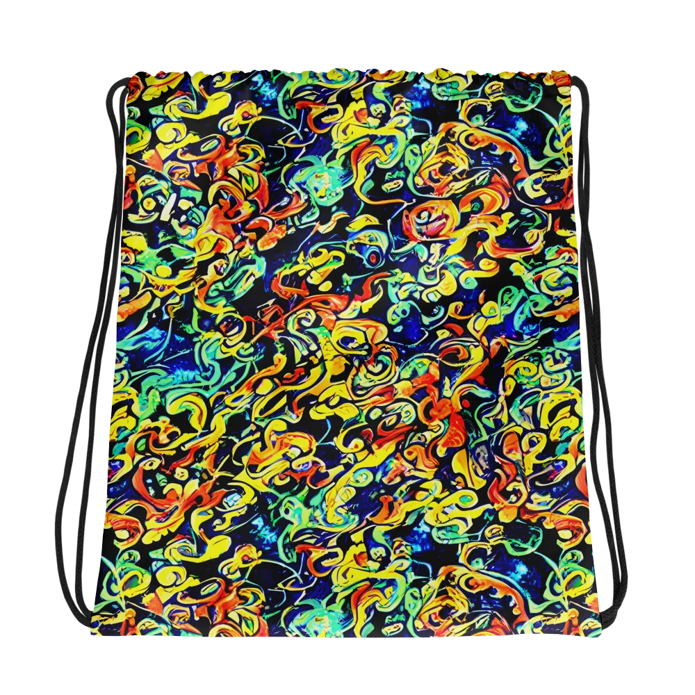 Lucid Tangle on Drawstring Bag — Photo