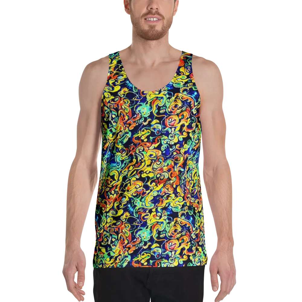 Lucid Tangle on Men's Tank Top — Front