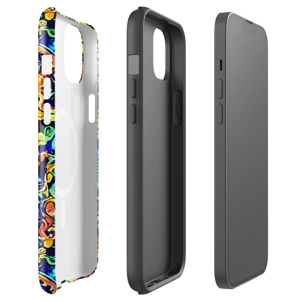 Lucid Tangle on MagSafe Tough Case for iPhone® — Front