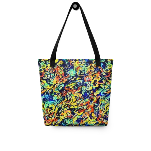 Lucid Tangle on a Tote Bag