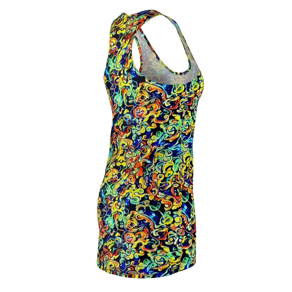 Lucid Tangle on Racerback Dress — Back Side
