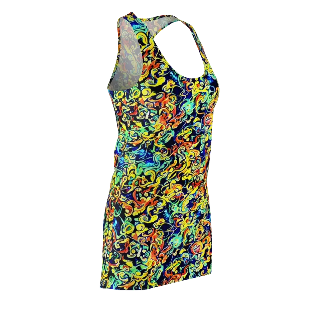 Lucid Tangle on Racerback Dress — Front Side