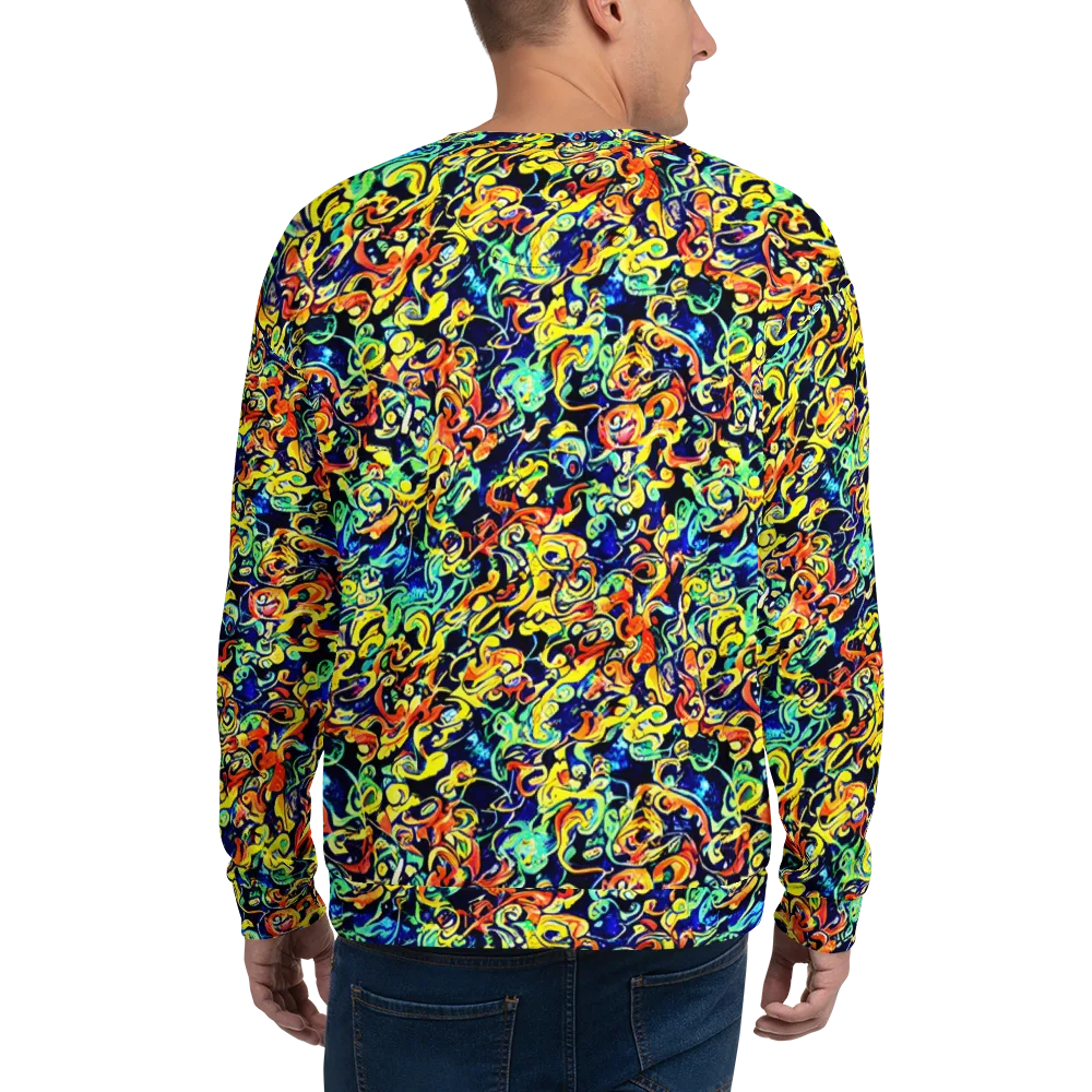 Lucid Tangle on Sweatshirt — Back