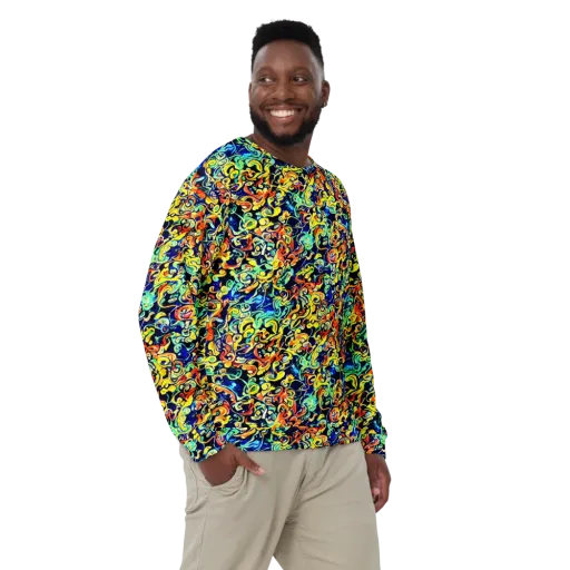 Lucid Tangle on a Sweatshirt