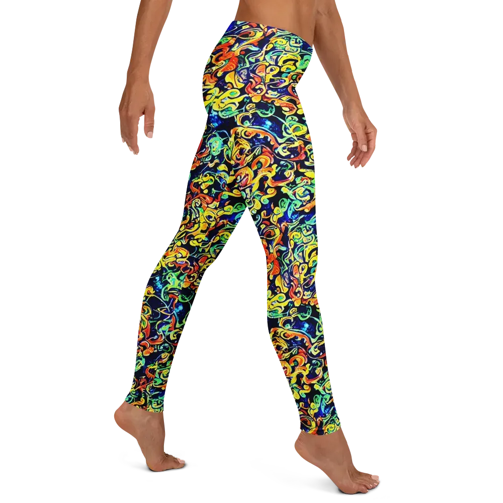 Lucid Tangle on Leggings — Right