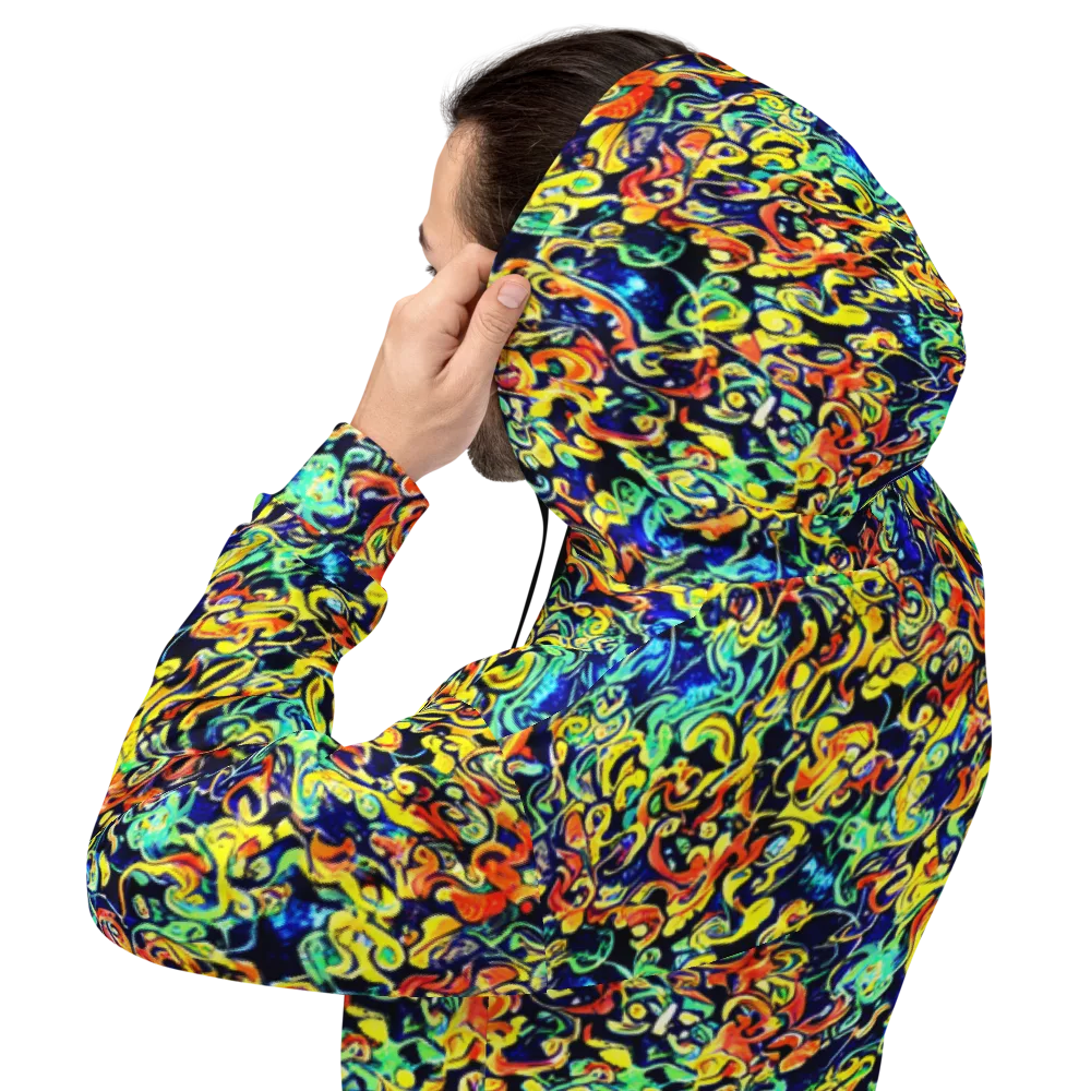 Lucid Tangle on Hoodie — Back