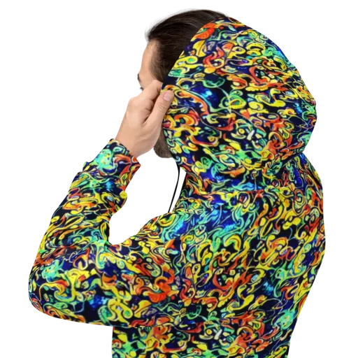 Lucid Tangle on a Hoodie