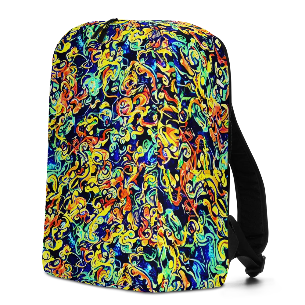 Lucid Tangle on Minimalist Backpack — Left