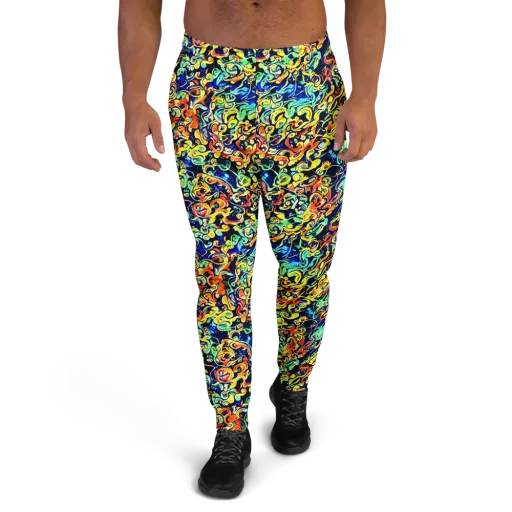 Lucid Tangle on a Men's Joggers