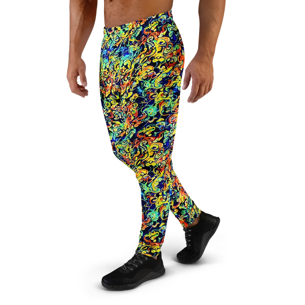 Lucid Tangle on Men's Joggers — Left