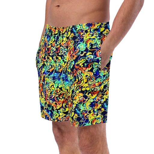 Lucid Tangle on a Swim Trunks