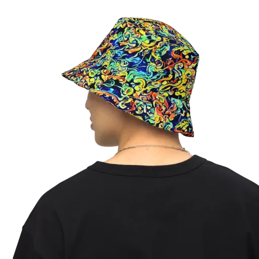 Lucid Tangle on a Reversible Bucket Hat