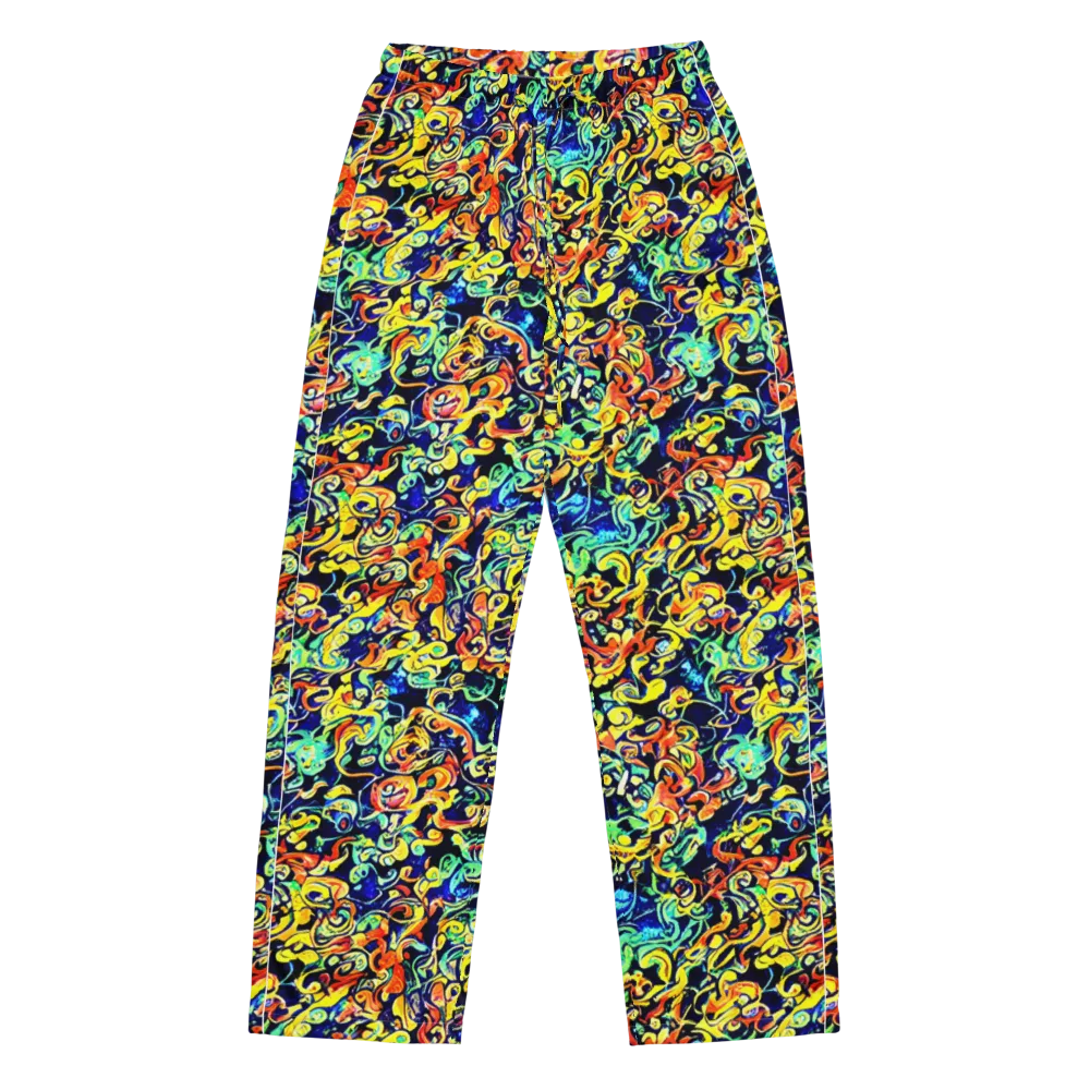 Lucid Tangle on Women's Pajama Pants — Front