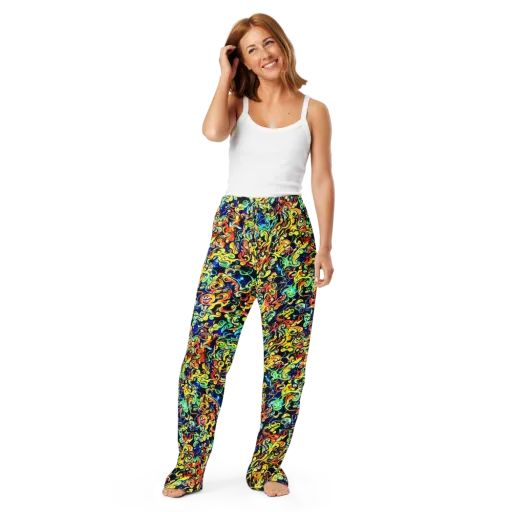 Lucid Tangle on a Women's Pajama Pants