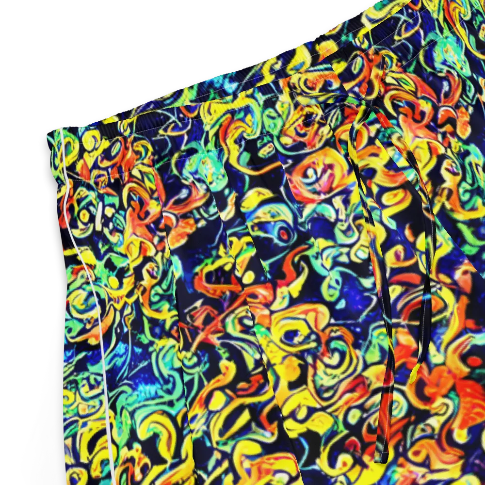 Lucid Tangle on Women's Pajama Shorts — Product details