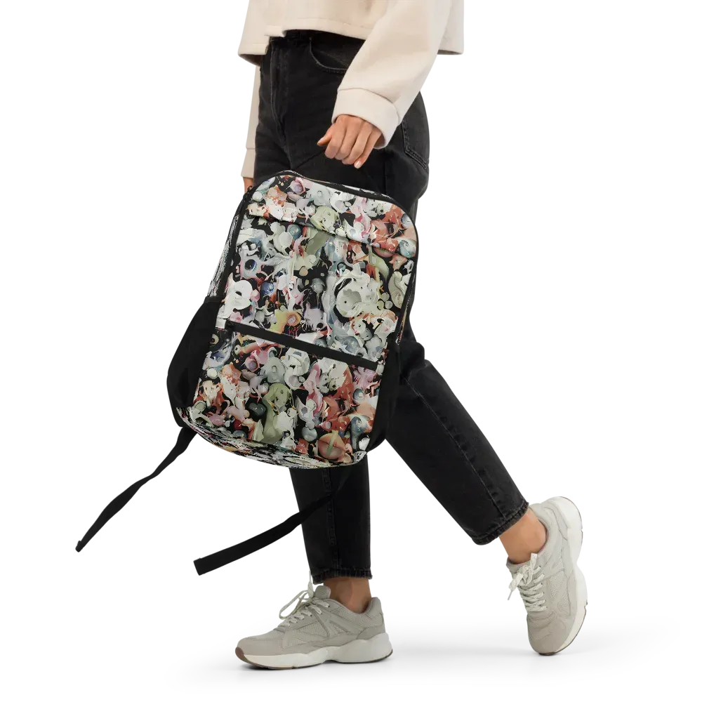 Surreal Menagerie on Utility Backpack — Front