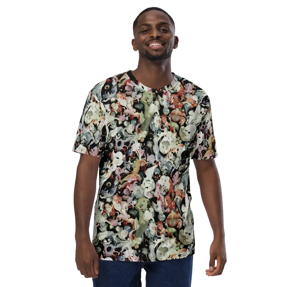 Surreal Menagerie on Men's Crew Neck T-Shirt — Front