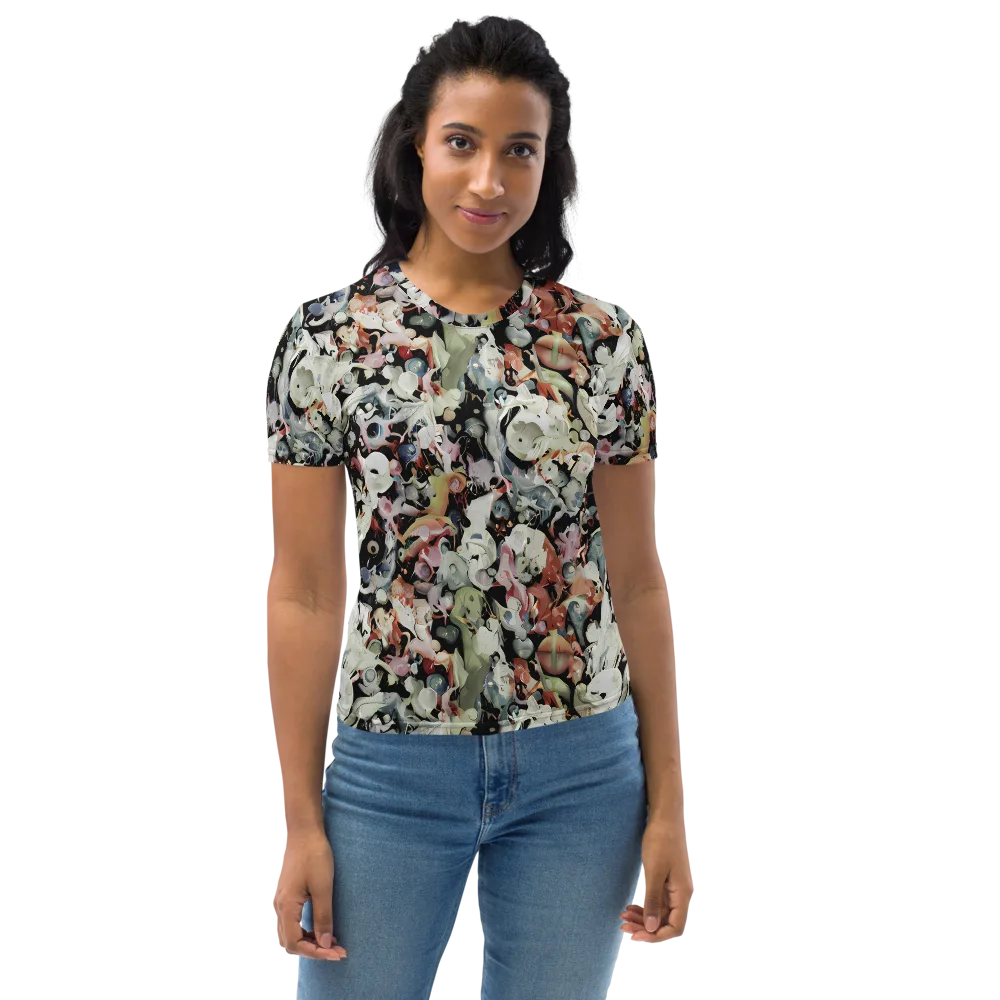 Surreal Menagerie on Women's Crew Neck T-Shirt — Front