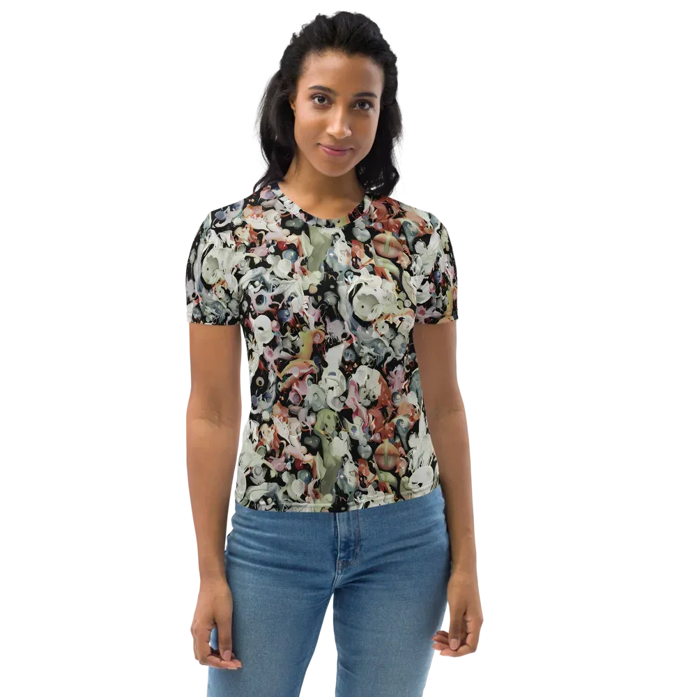 Surreal Menagerie on Women's Crew Neck T-Shirt — Front