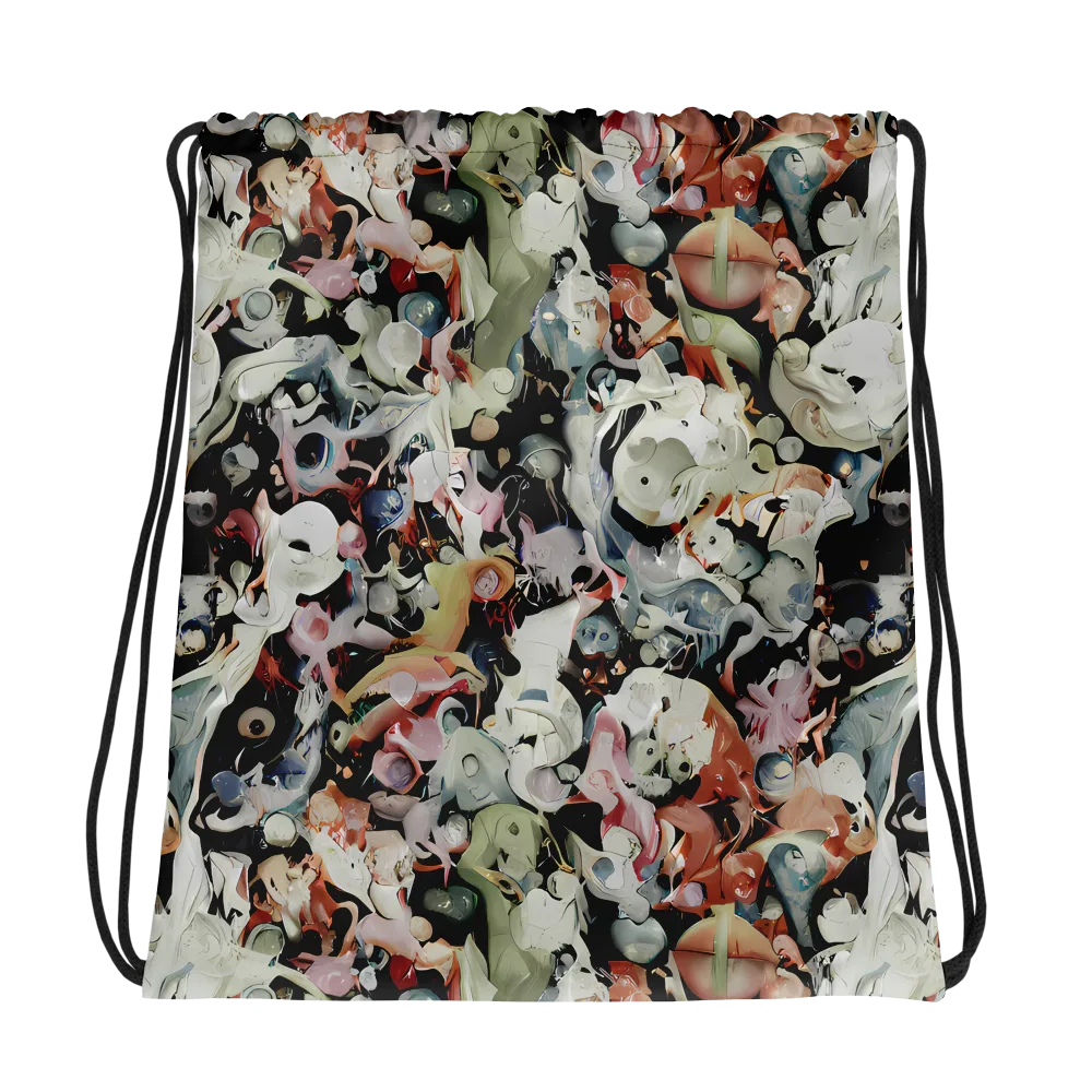 Surreal Menagerie on Drawstring Bag — Photo